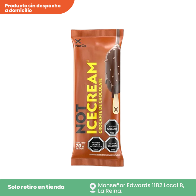 Helado paleta de chocolate 65 g