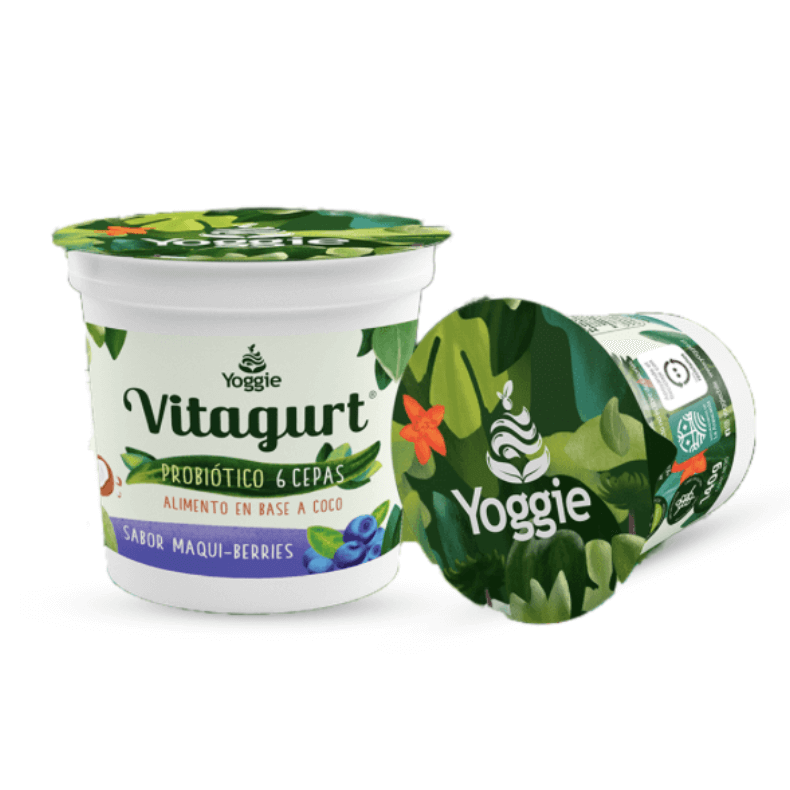 Yogur vegetal maqui y frutos rojos 140 g