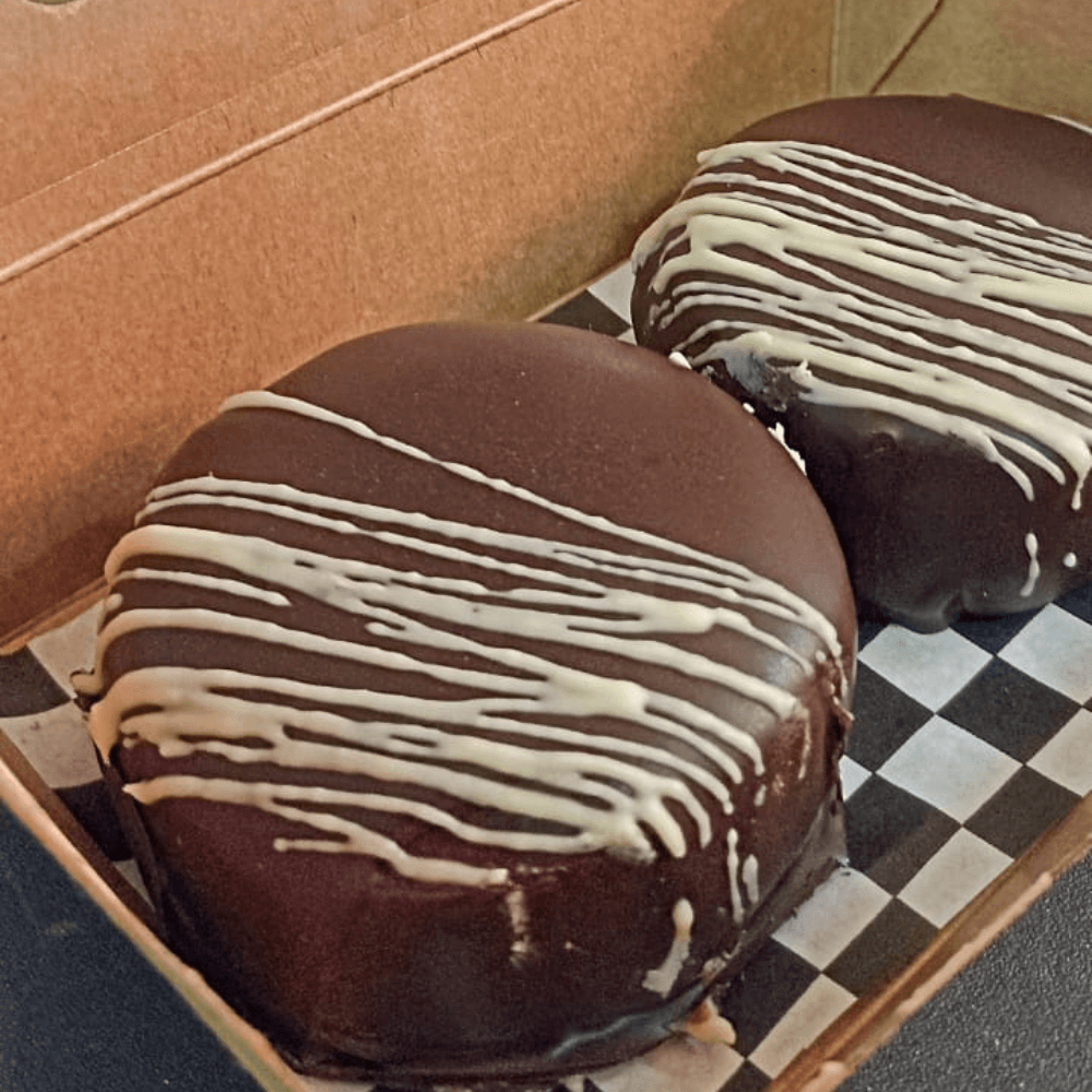 Promoción caja con alfajores keto 2 unidades 140 g