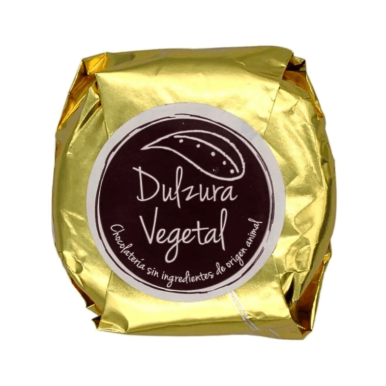 Alfajor vegano relleno con chocolate blanco 40 g