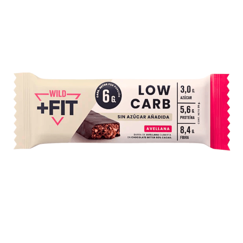 Barra de proteína Wild Fit chocolate avellana 35 g