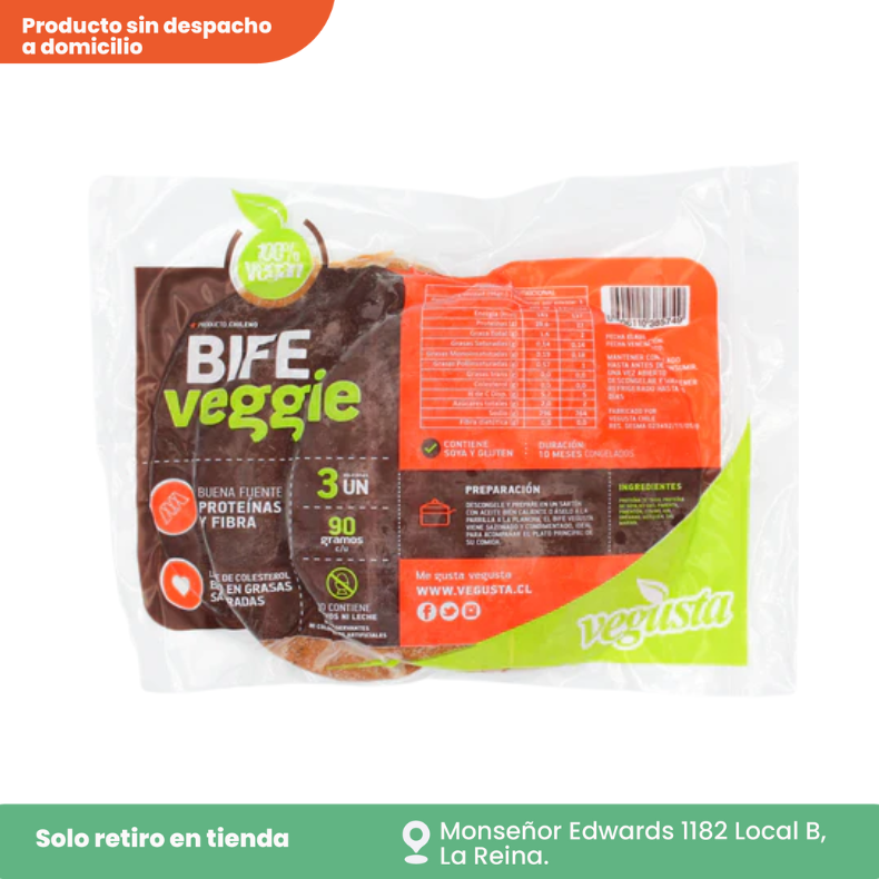 Bife vegetal 270 g