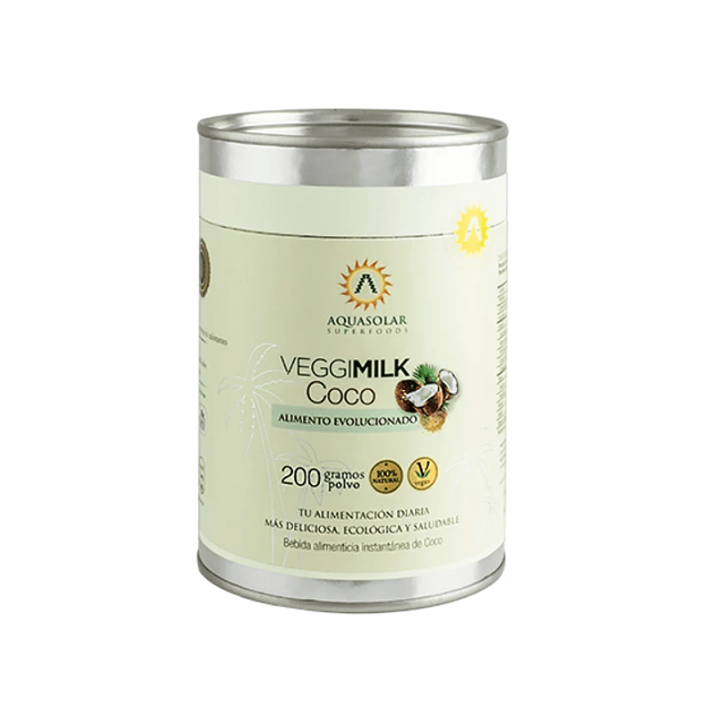 Bebida vegetal en polvo Veggimilk de coco 200 g