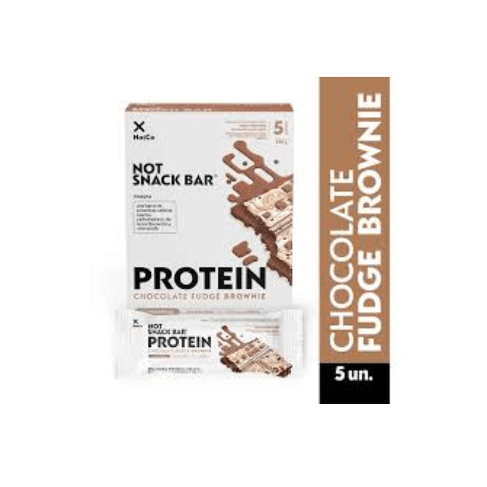 Barrita de proteína fugde brownie