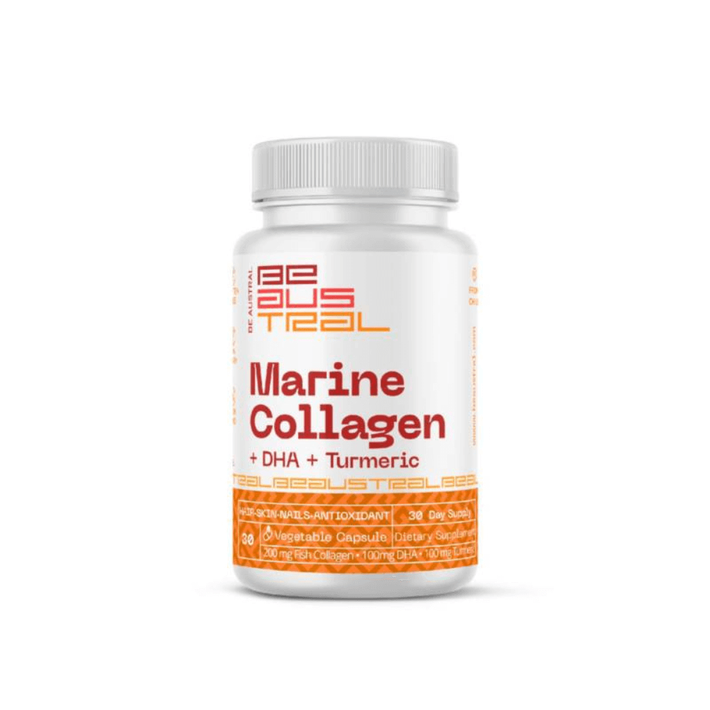 Suplemento colágeno marino + DHA + cúrcuma 30 cápsulas