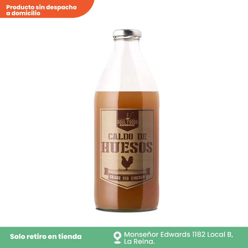 Caldo de hueso de pollo 930 cc