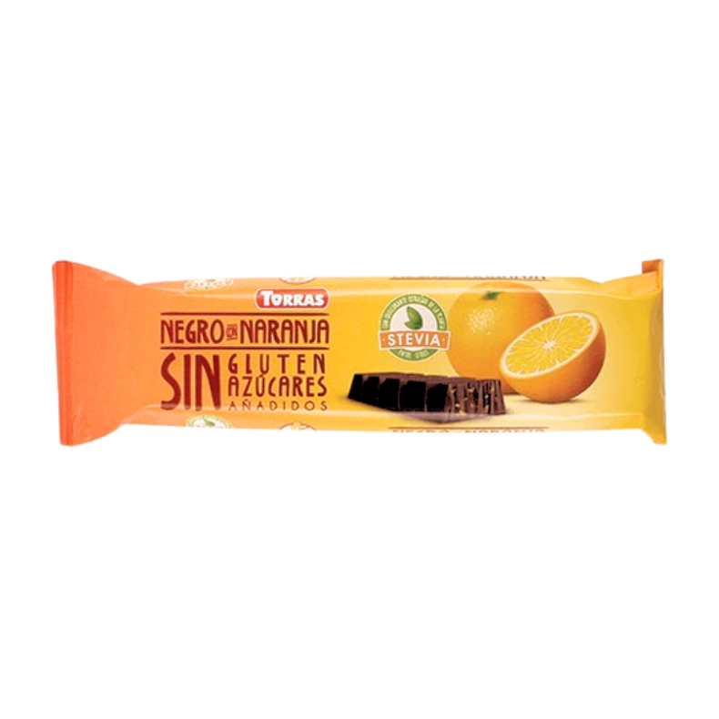 Chocolate con naranja sin gluten 35 g