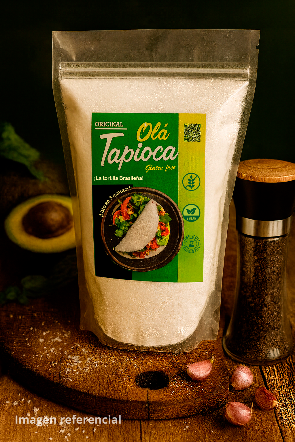 Harina de tapioca sin gluten 1 kg