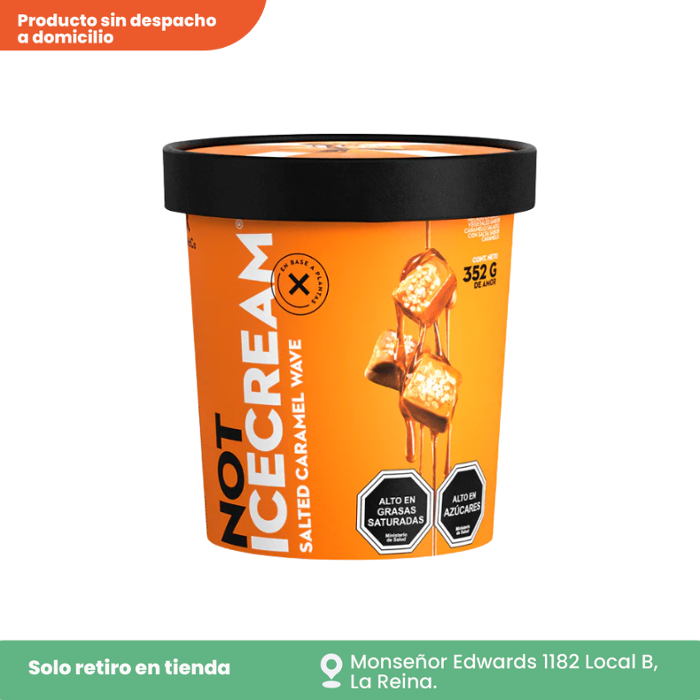 Helado vegano caramelo salado 304 g