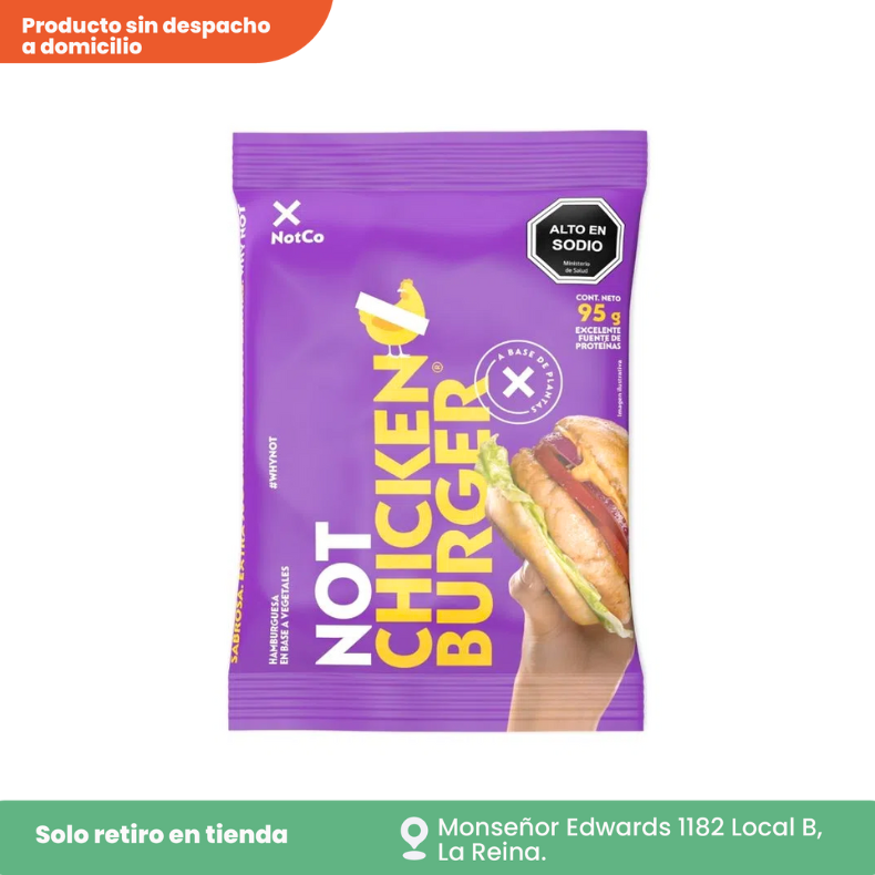 Hamburguesa vegetal NO Pollo 95 g