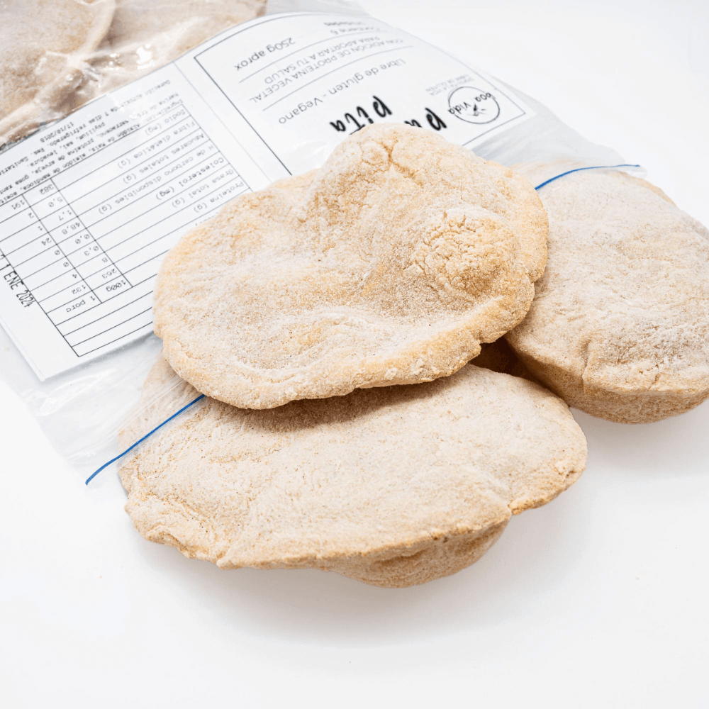 Pan pita sin gluten 6 unidades