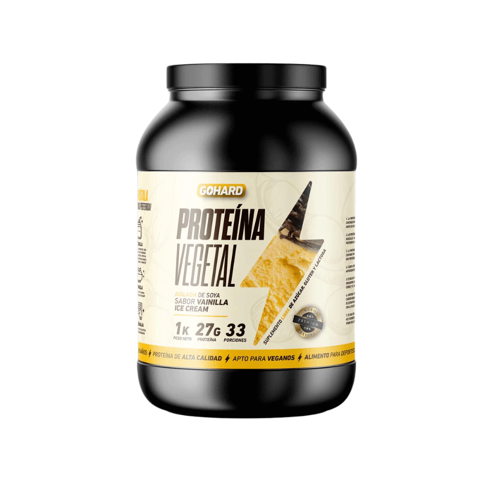 Proteína vegetal aislada de soya sabor helado de vainilla 1 kg