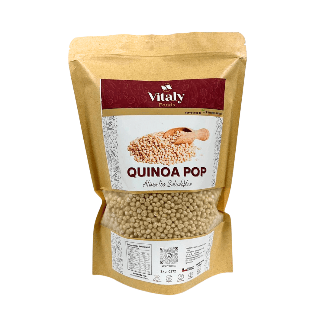 Quinoa pop inflada natural