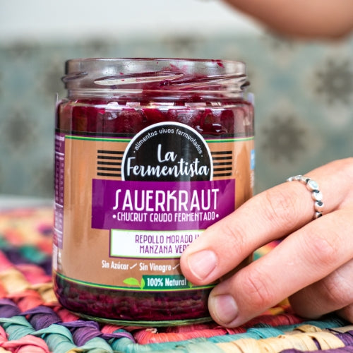 Chucrut fermentado clásico púrpura 390 g