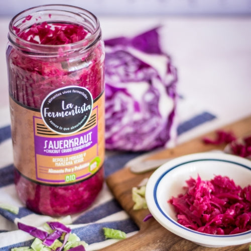 Chucrut fermentado clásico púrpura 680 g