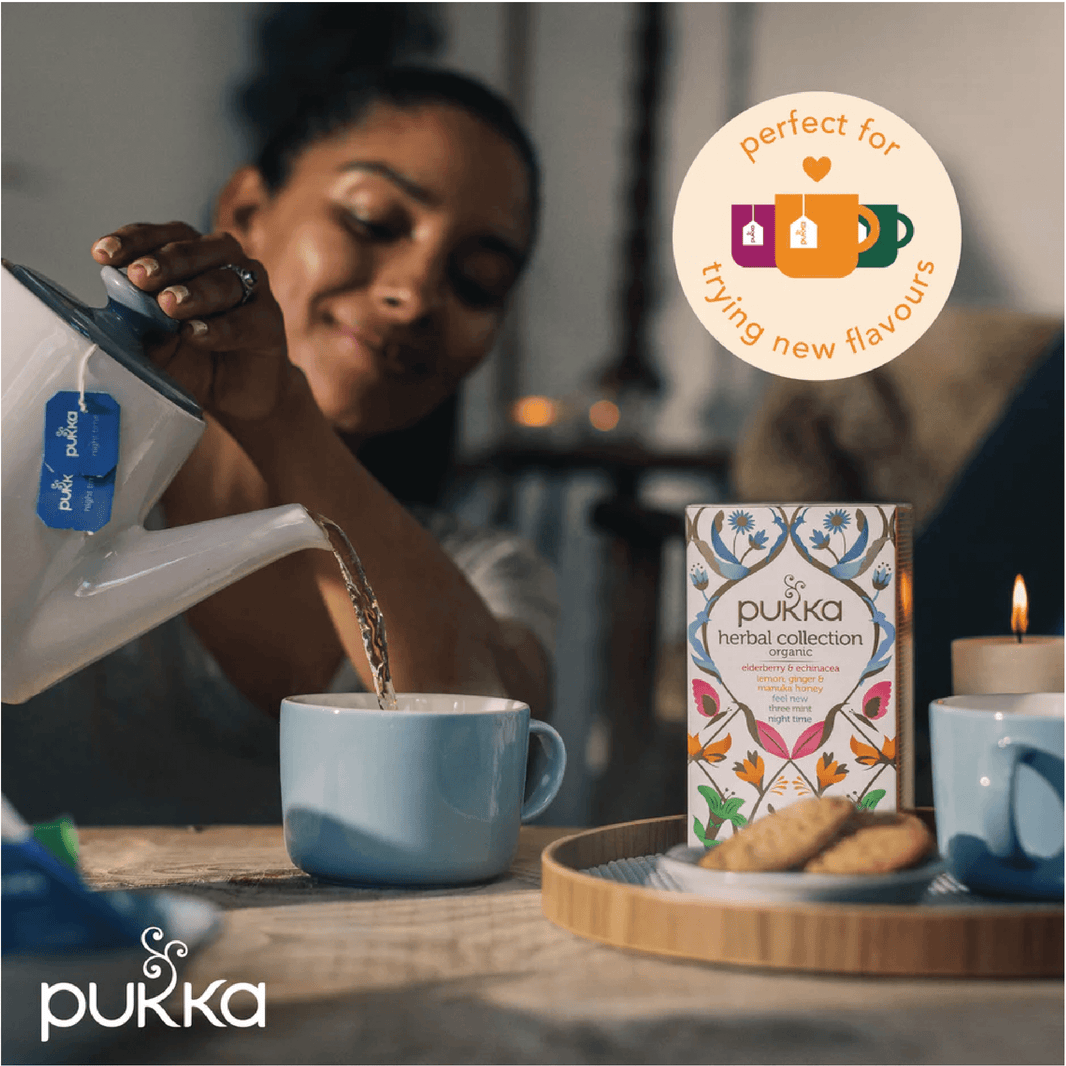 Té orgánico Pukka herbal colletion 20 sachets