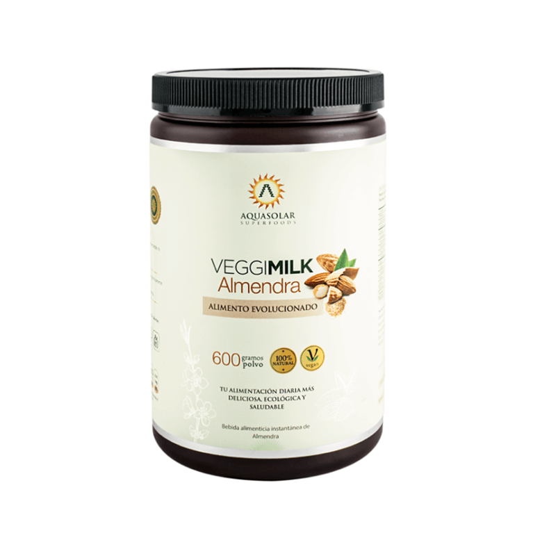 Bebida vegetal en polvo Veggimilk de almendra 600 g