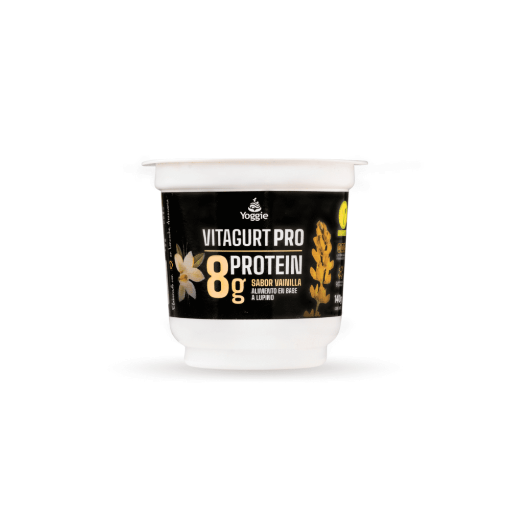 Yogurt pro protein alimento en base a lupino sabor vainilla 140 gr