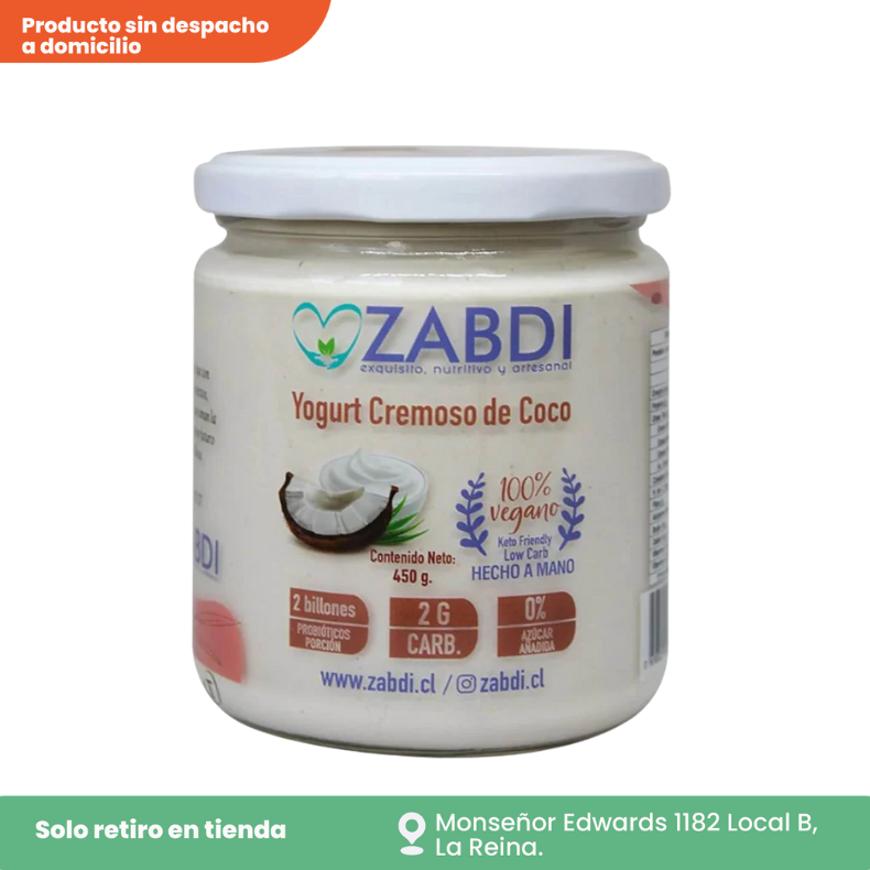 Yogur cremoso coco 450 g