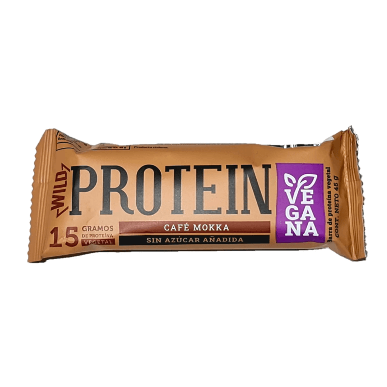 Barra de proteína vegana Wild Protein mokka 45 g