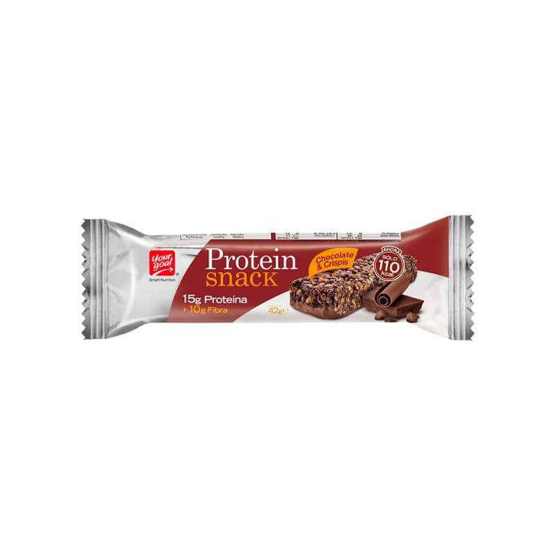 Barra de proteína Protein Snack chocolate crujiente 42 g
