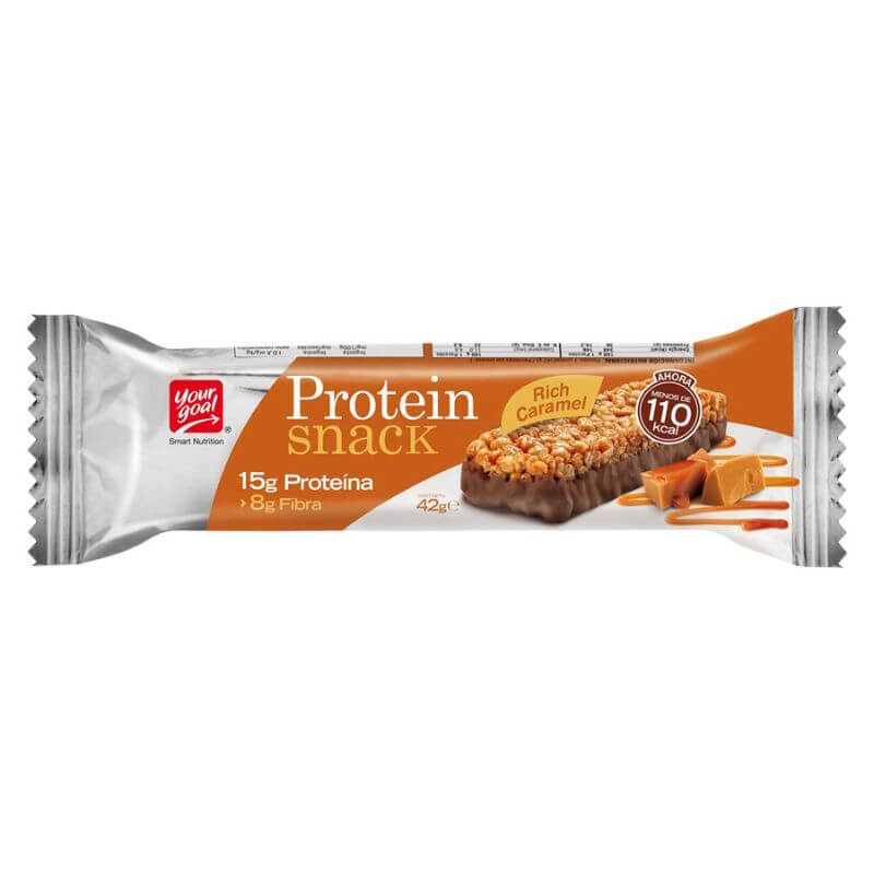 Barra de proteína Protein Snack rico caramelo 42 g