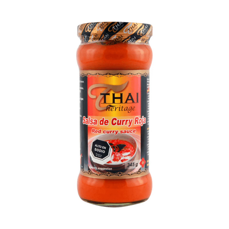 Salsa de currry roja 345 g