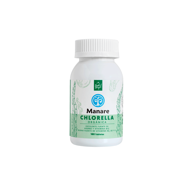 Chlorella orgánica 180 tabletas