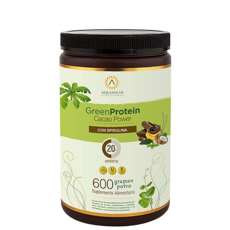 Proteína vegetal Proteína Verde cacao power 600 g