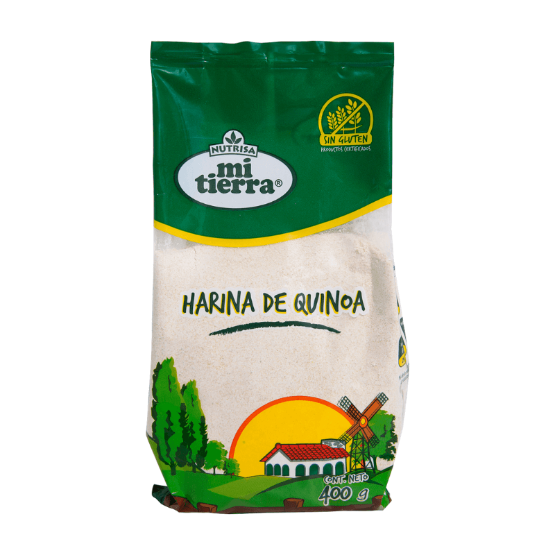 Harina de quinoa sin gluten 400 g