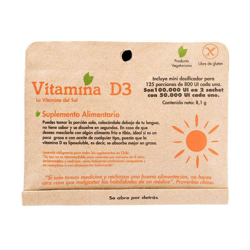 Vitamina D3 8,1 g