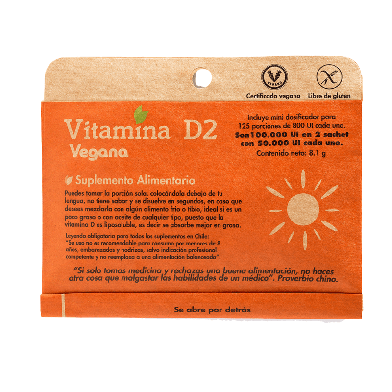 Vitamina D2 8,1 g